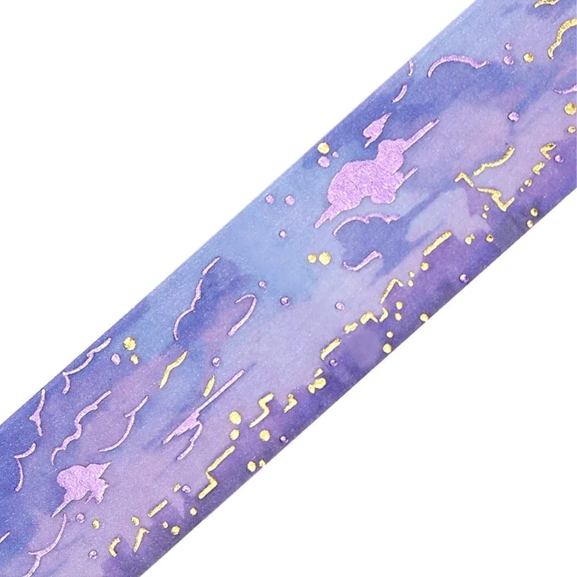 BGM Washi Tape Foil Sky Picture Book - Morning Glow - Washi Tapes