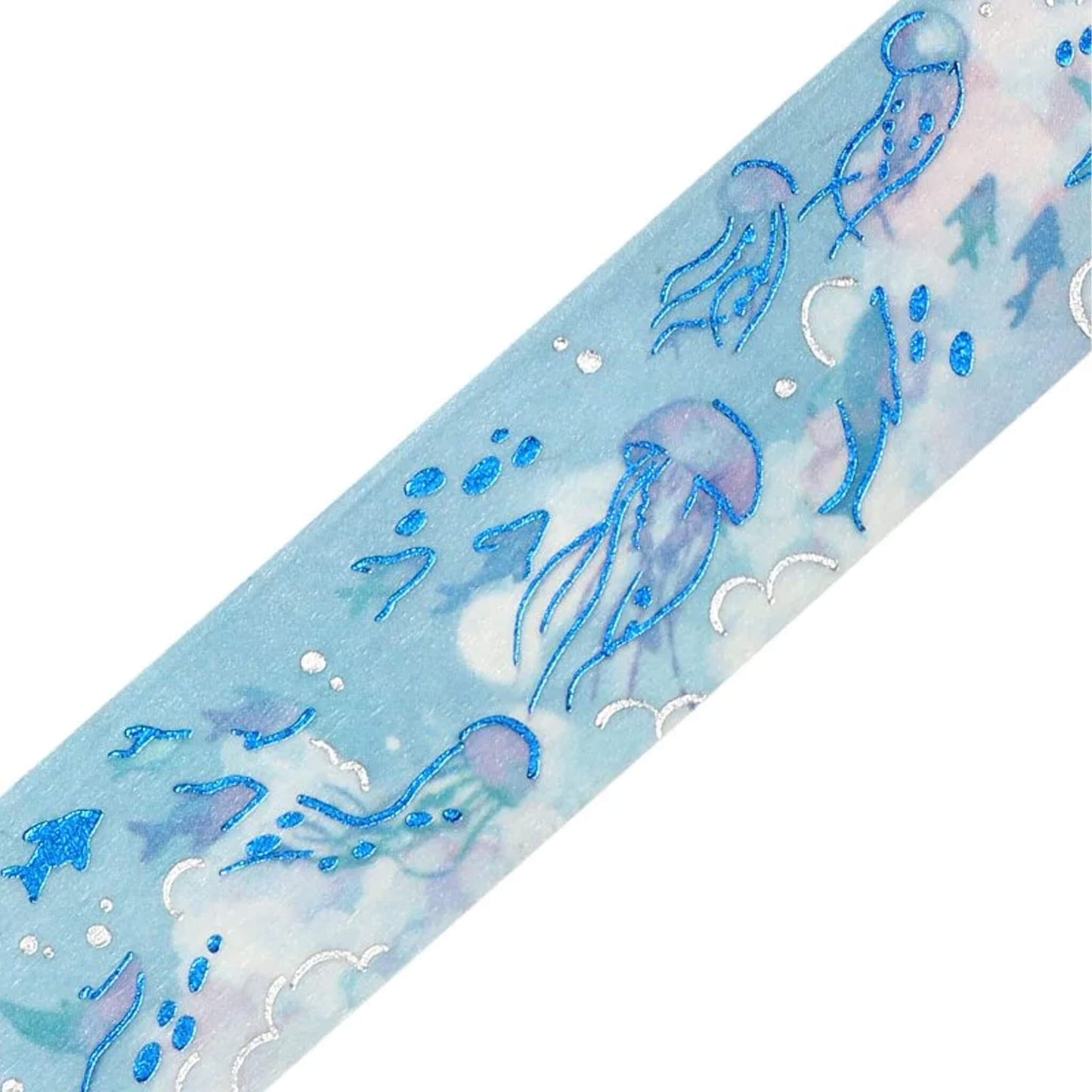 BGM Washi Tape Foil Sky Picture Book - Ocean - Washi Tapes