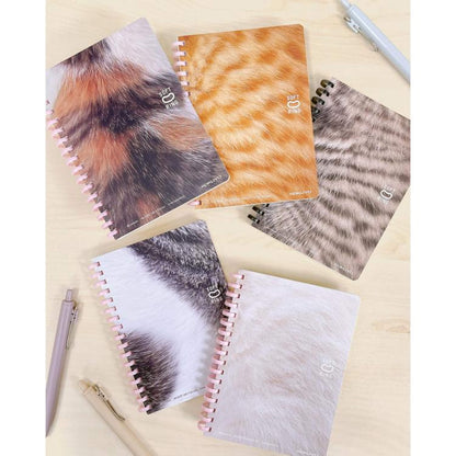 Kokuyo Soft Ring Notebook 10th Anniversary Edition Puni Puni Kitten A6 [Spiralblock]