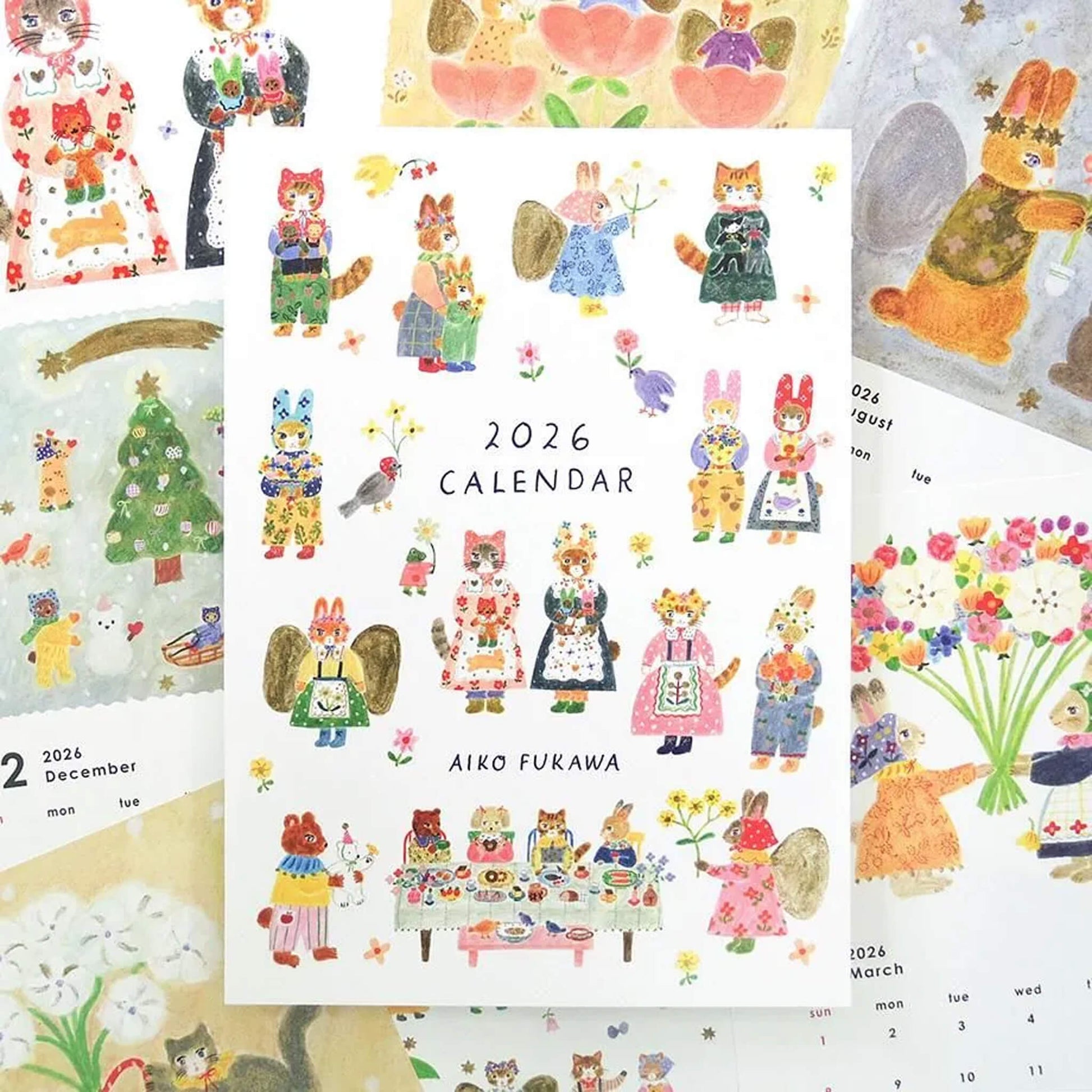 Cozyca 2026 Calendar - Aiko Fukawa - 2026 Calendars