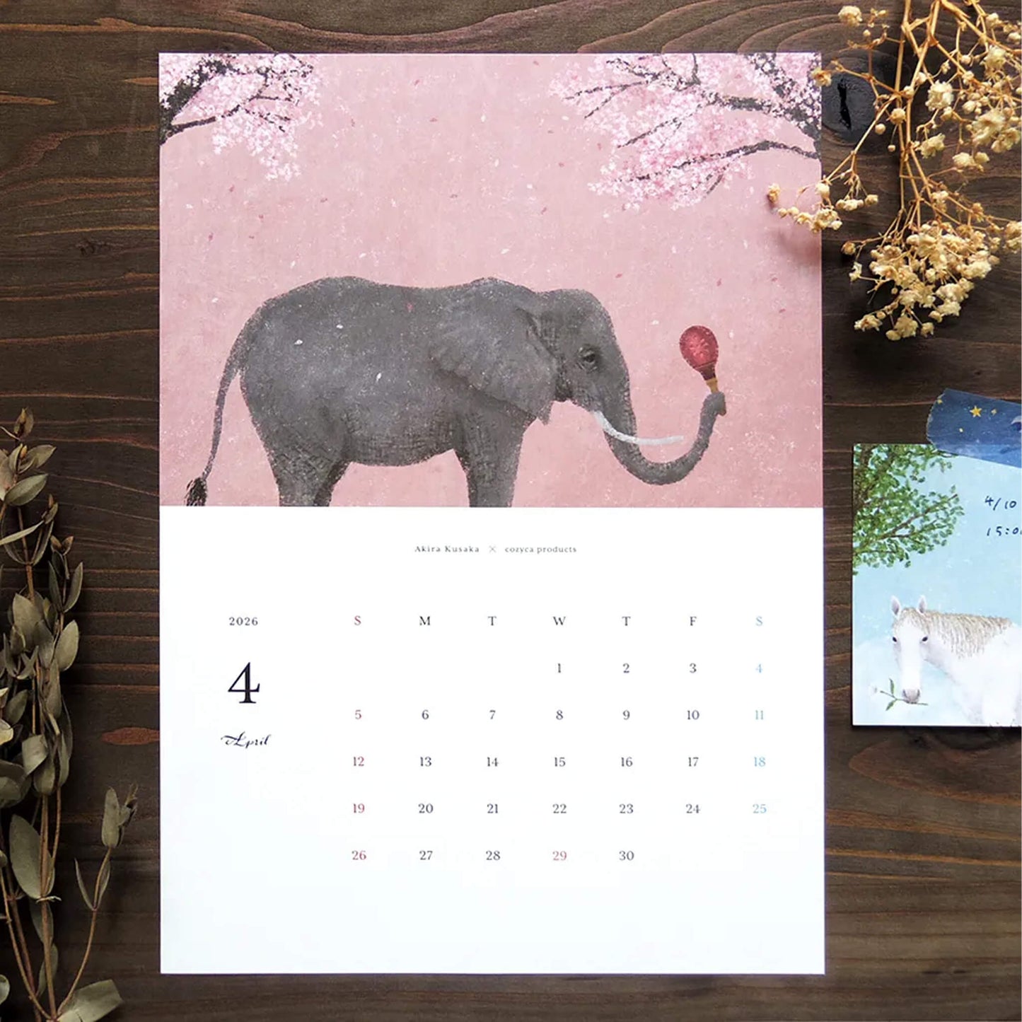 Cozyca 2026 Calendar - Akira Kusaka - 2026 Calendars