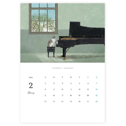 Cozyca 2026 Calendar - Akira Kusaka - 2026 Calendars