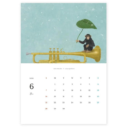 Cozyca 2026 Calendar - Akira Kusaka - 2026 Calendars