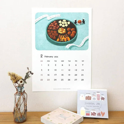 Cozyca 2026 Calendar - Mariko Fukuoka - 2026 Calendars