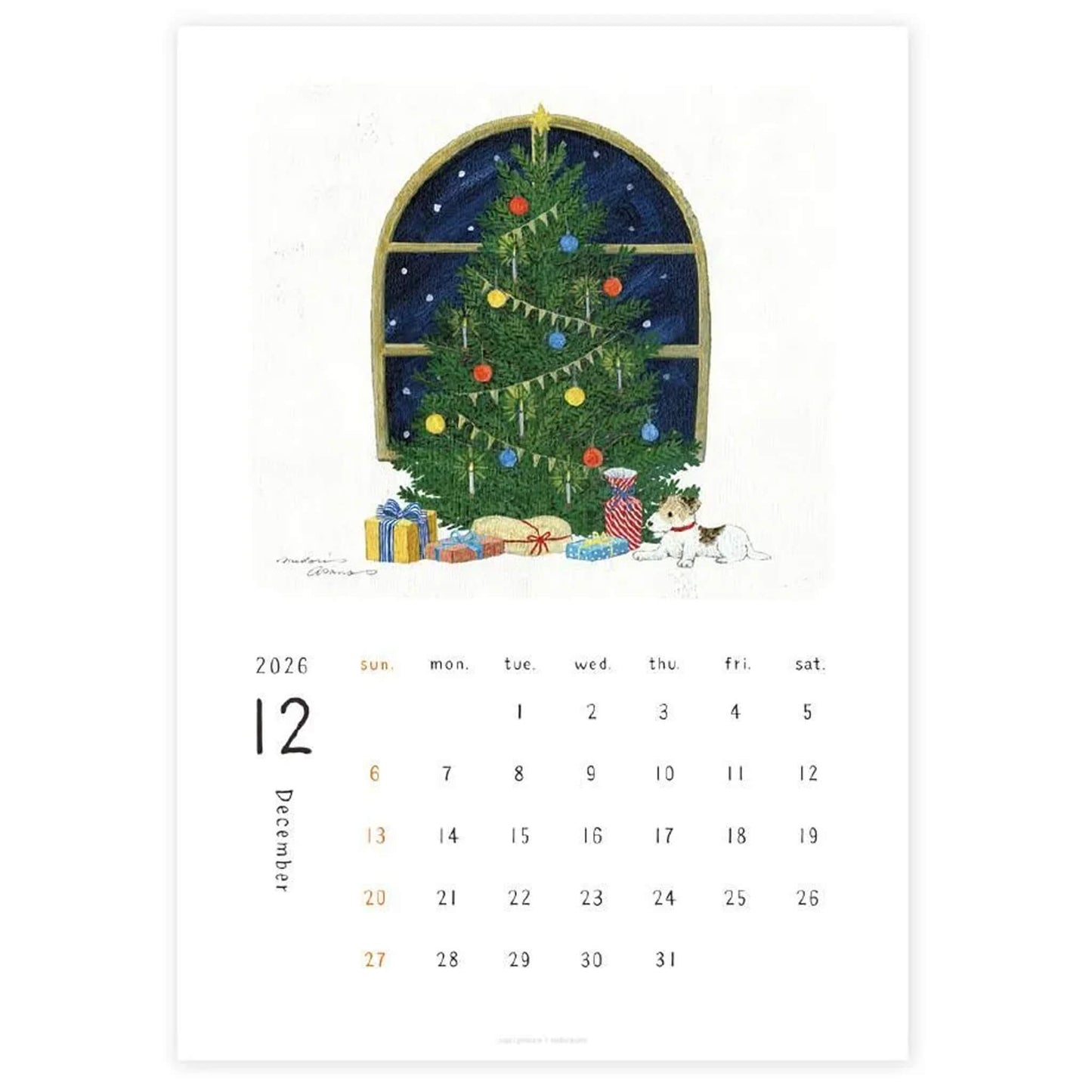 Cozyca 2026 Calendar - Midori Asano - 2026 Calendars