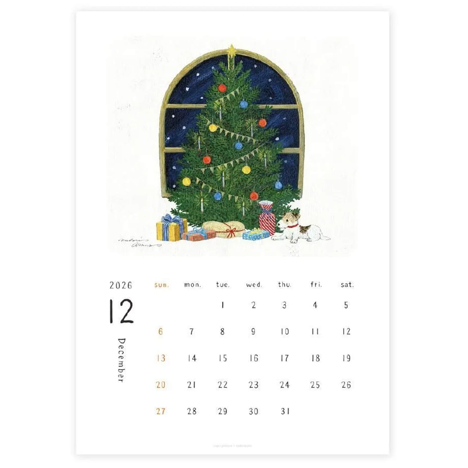 Cozyca 2026 Calendar - Midori Asano - 2026 Calendars