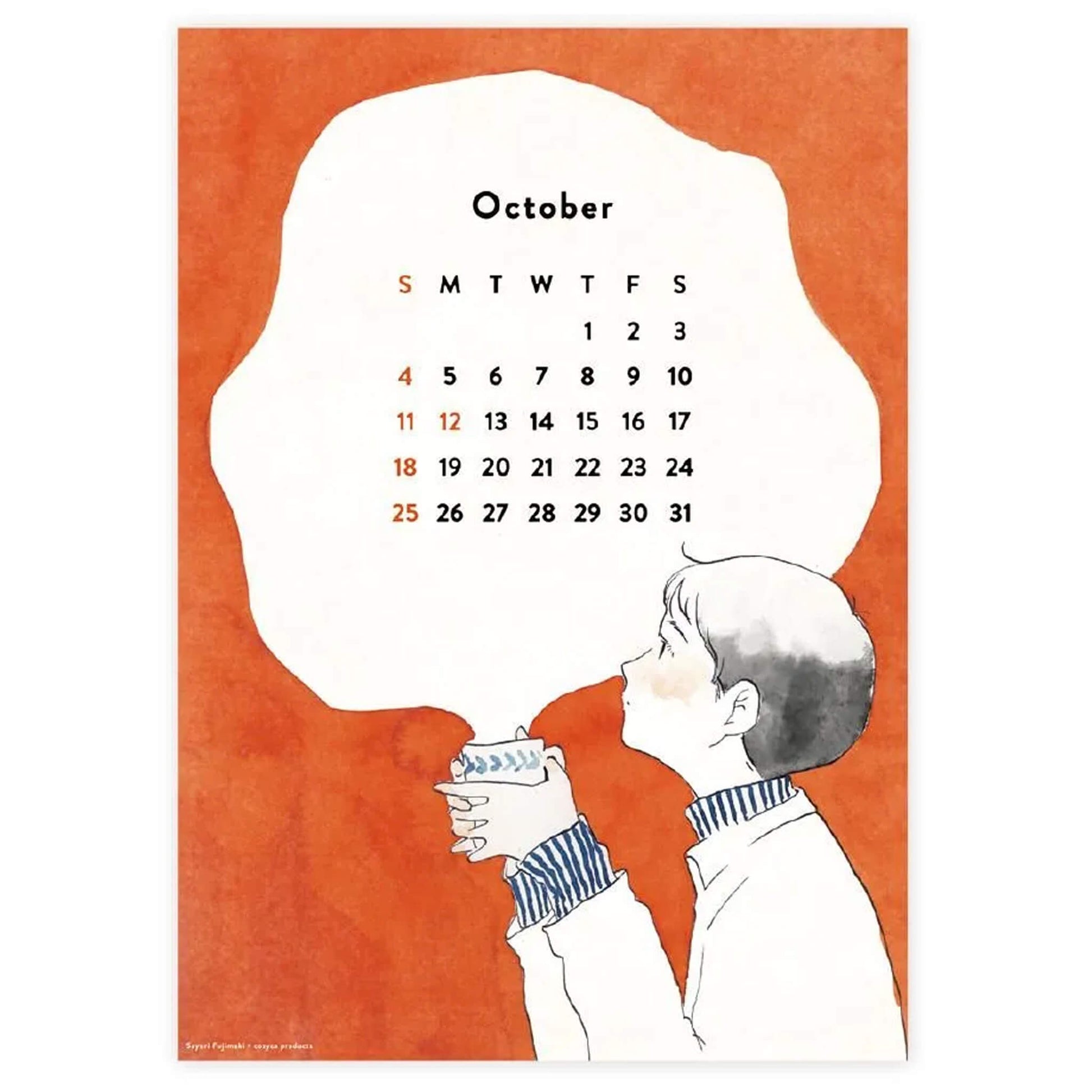 Cozyca 2026 Calendar - Sayuri Fujimaki - 2026 Calendars