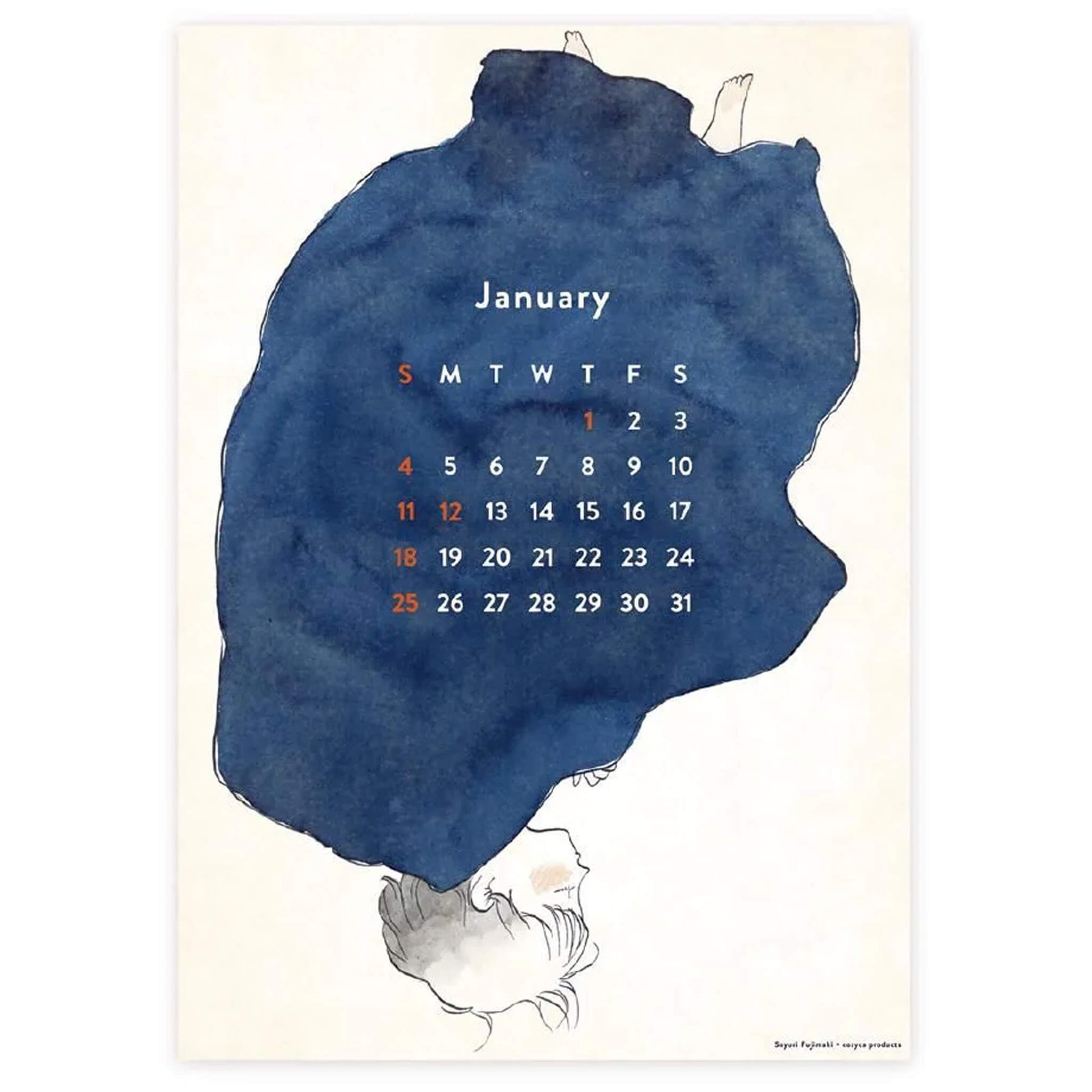 Cozyca 2026 Calendar - Sayuri Fujimaki - 2026 Calendars