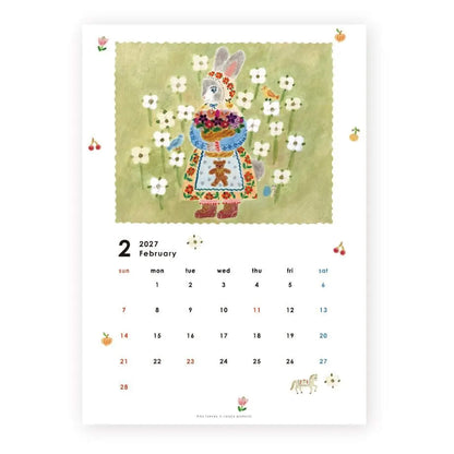 Cozyca 2027 Calendar - Aiko Fukawa - 2027 Calendars