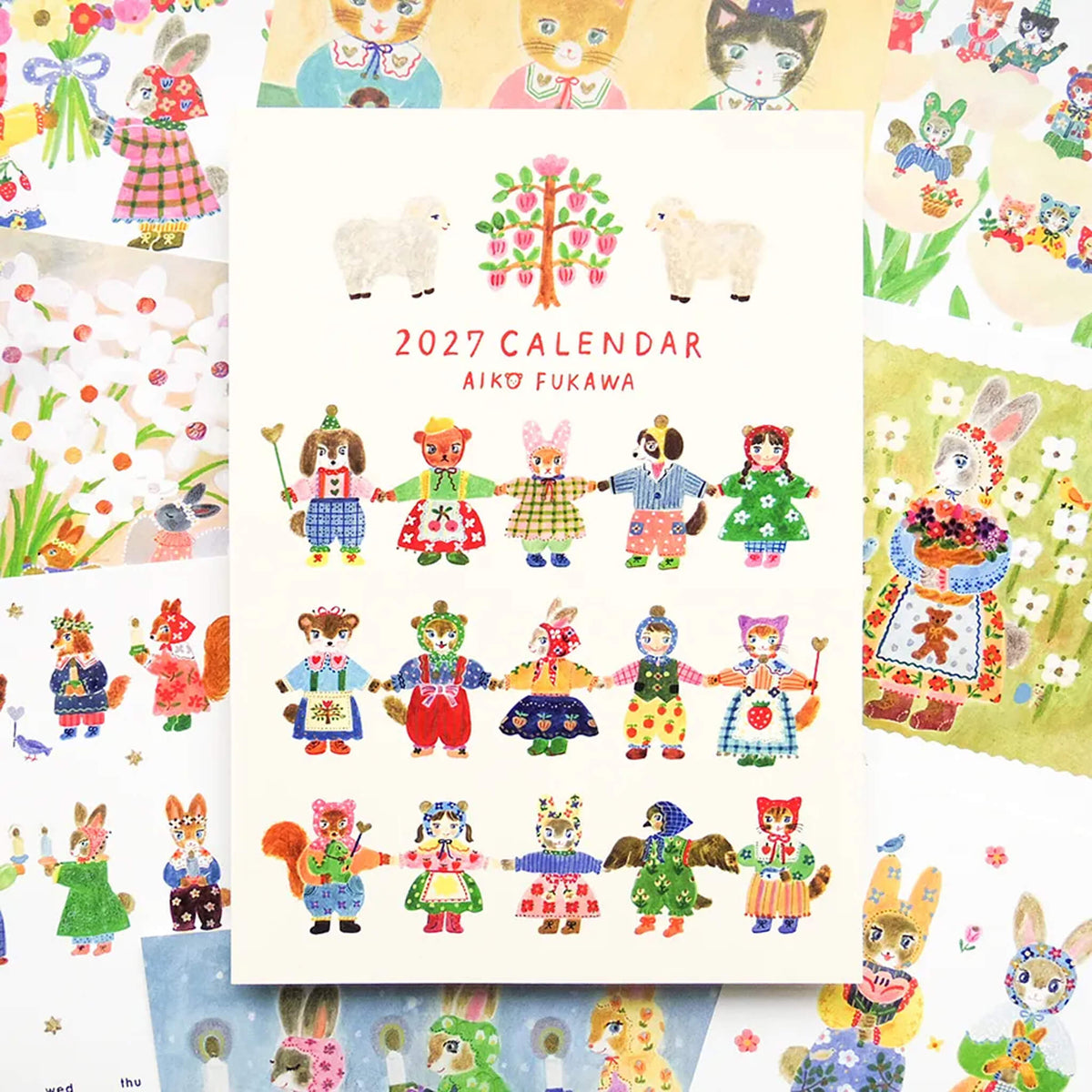 Cozyca 2027 Calendar - Aiko Fukawa - 2027 Calendars
