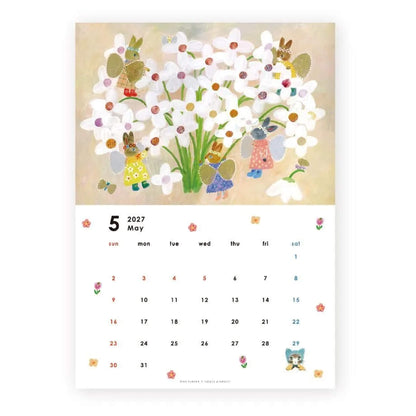 Cozyca 2027 Calendar - Aiko Fukawa - 2027 Calendars