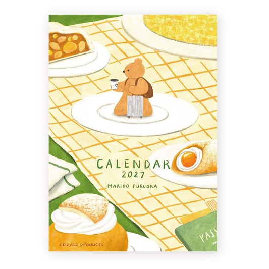 Cozyca 2027 Calendar - Mariko Fukuoka - 2027 Calendars