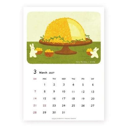 Cozyca 2027 Calendar - Mariko Fukuoka - 2027 Calendars