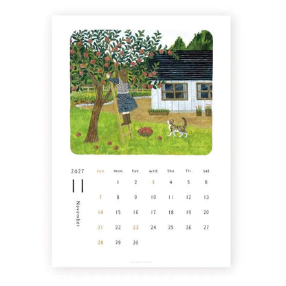 Cozyca 2027 Calendar - Midori Asano - 2027 Calendars
