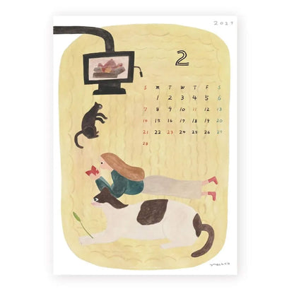 Cozyca 2027 Calendar - Necktie - 2027 Calendars