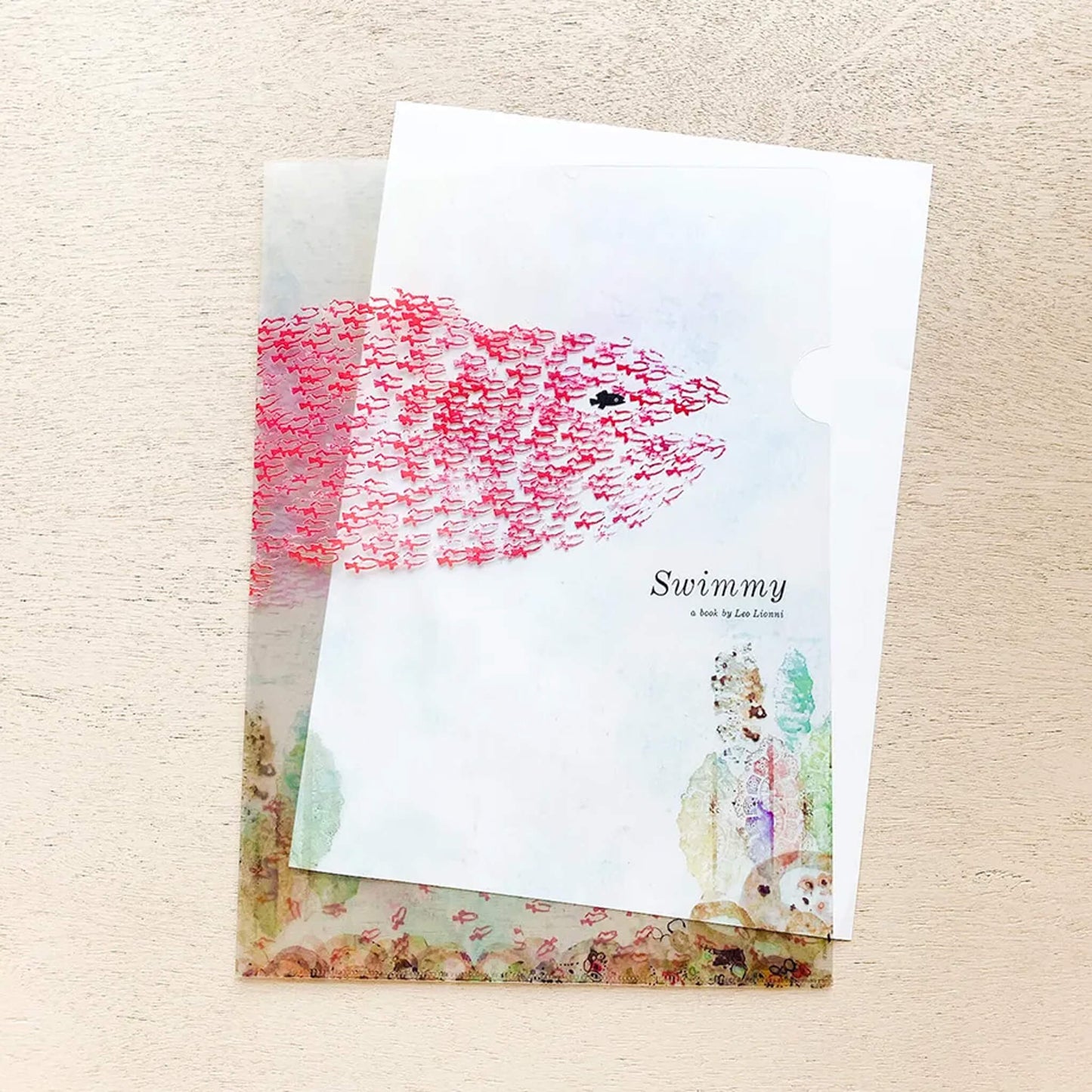 Cozyca A4 Clear File - Swimmy - File Folders