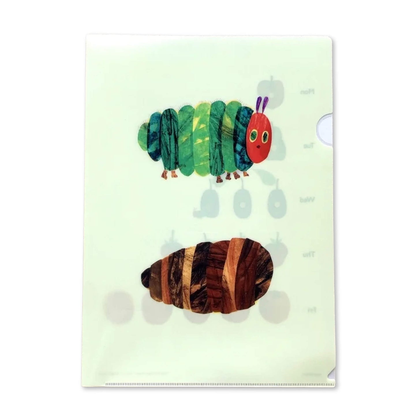 Cozyca A4 Clear File - The Very Hungry Caterpillar Chubby - File Folders