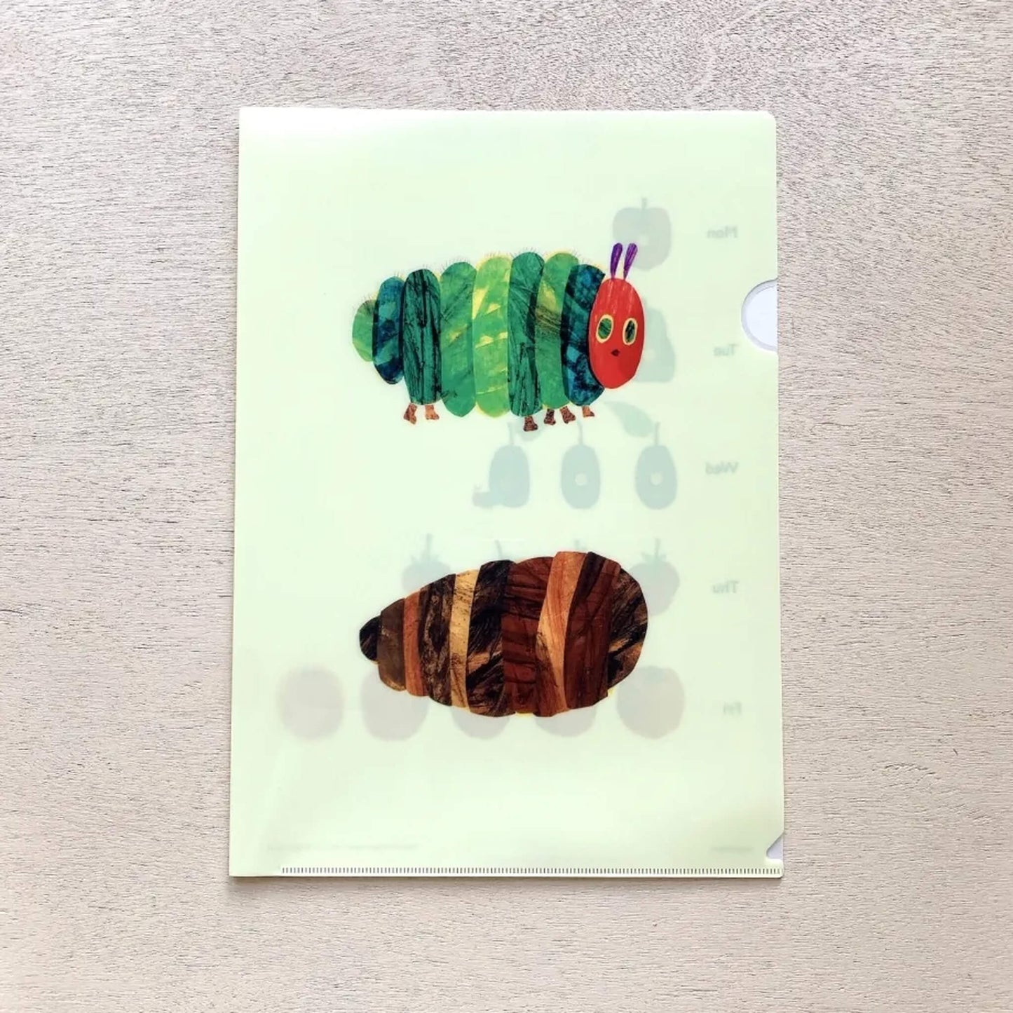 Cozyca A4 Clear File - The Very Hungry Caterpillar Chubby - File Folders