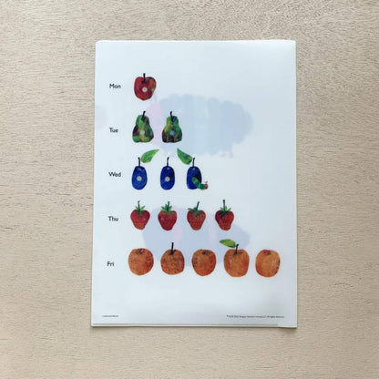 Cozyca A4 Clear File - The Very Hungry Caterpillar Chubby - File Folders