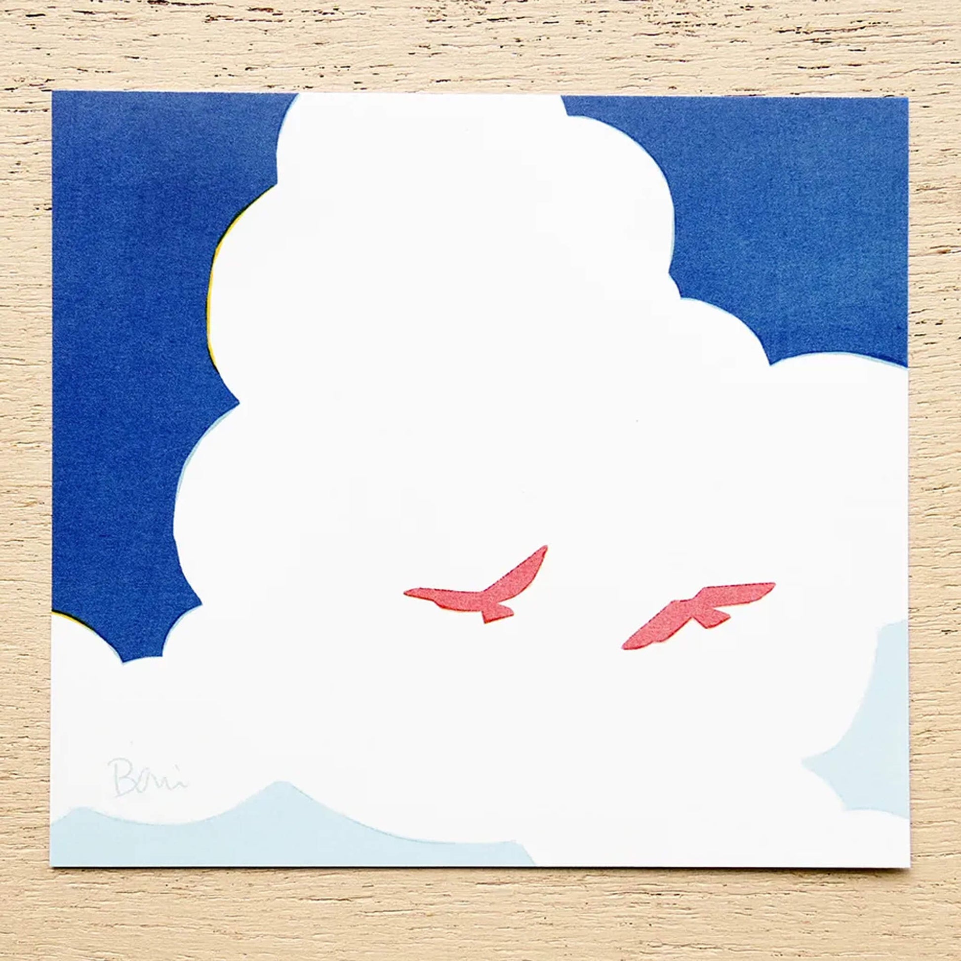 Cozyca Block Memo Pad - Bird - Memo Pads