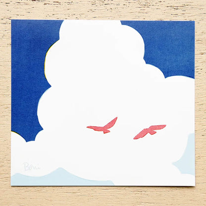 Cozyca Block Memo Pad - Bird - Memo Pads