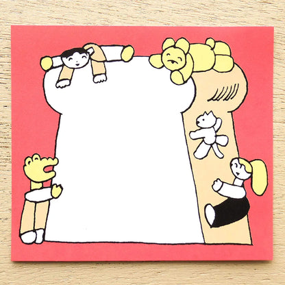 Cozyca Block Memo Pad - Bread - Memo Pads