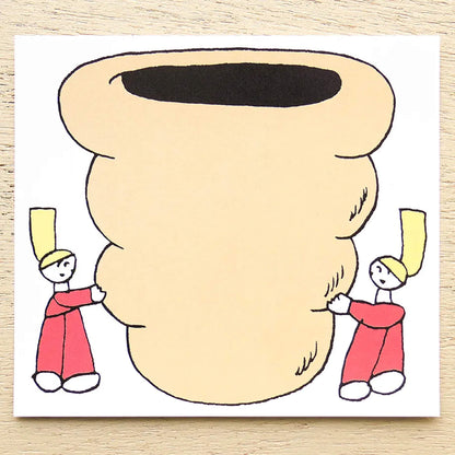 Cozyca Block Memo Pad - Bread - Memo Pads