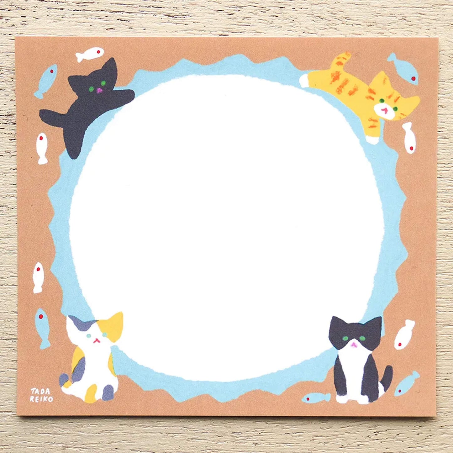 Cozyca Block Memo Pad - Cat's Life - Memo Pads