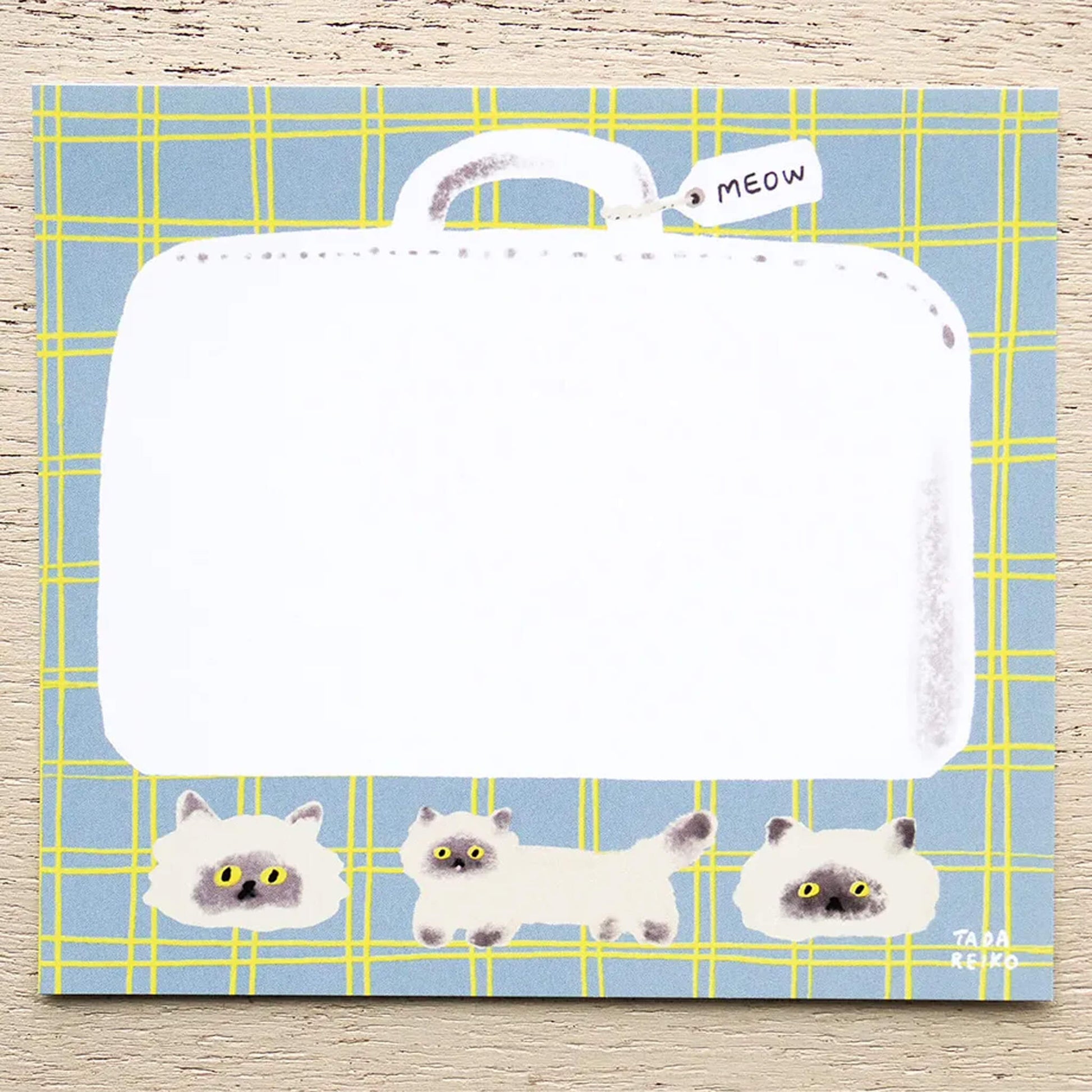 Cozyca Block Memo Pad - Cat's Life - Memo Pads