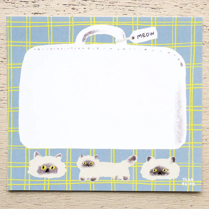 Cozyca Block Memo Pad - Cat's Life - Memo Pads