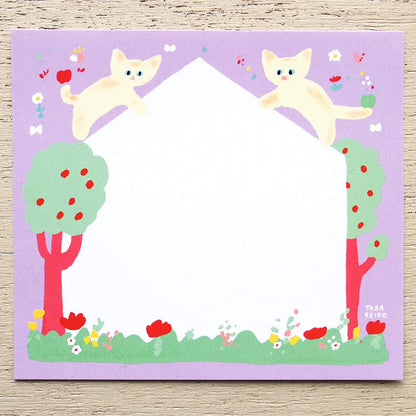 Cozyca Block Memo Pad - Cat's Life - Memo Pads