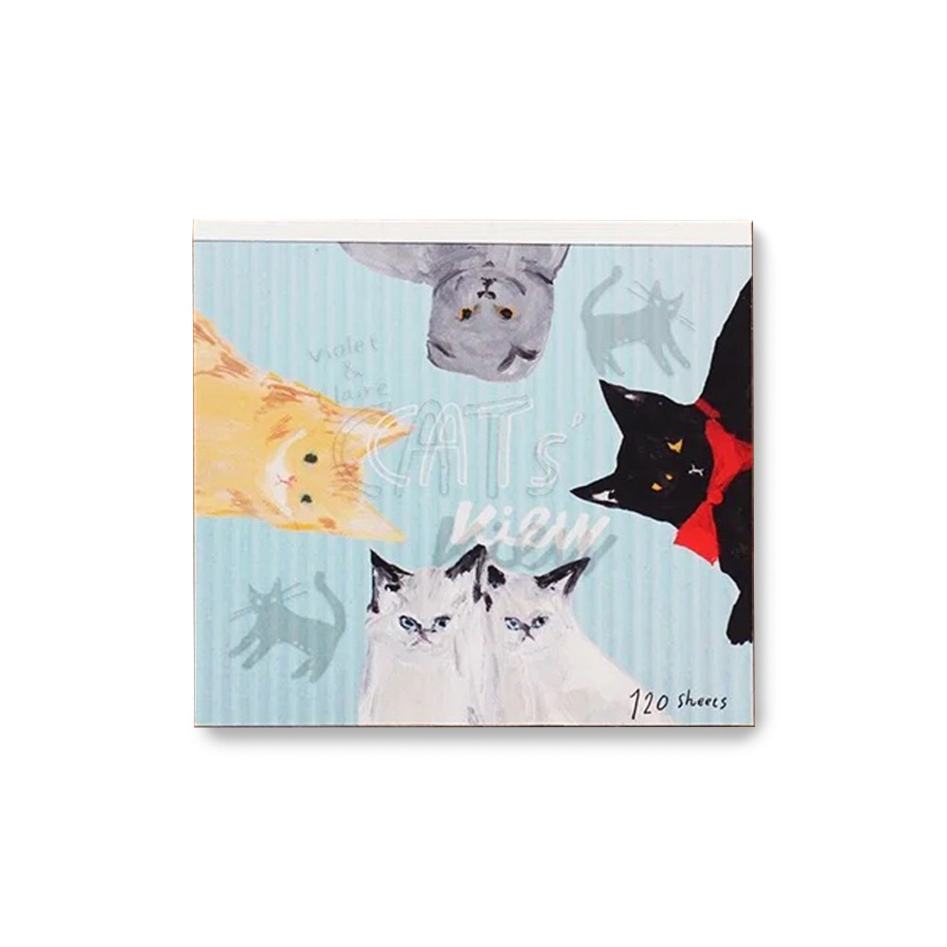 Cozyca Block Memo Pad - Cat's View - Memo Pads