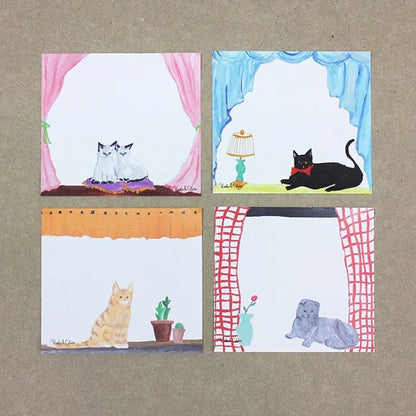 Cozyca Block Memo Pad - Cat's View - Memo Pads