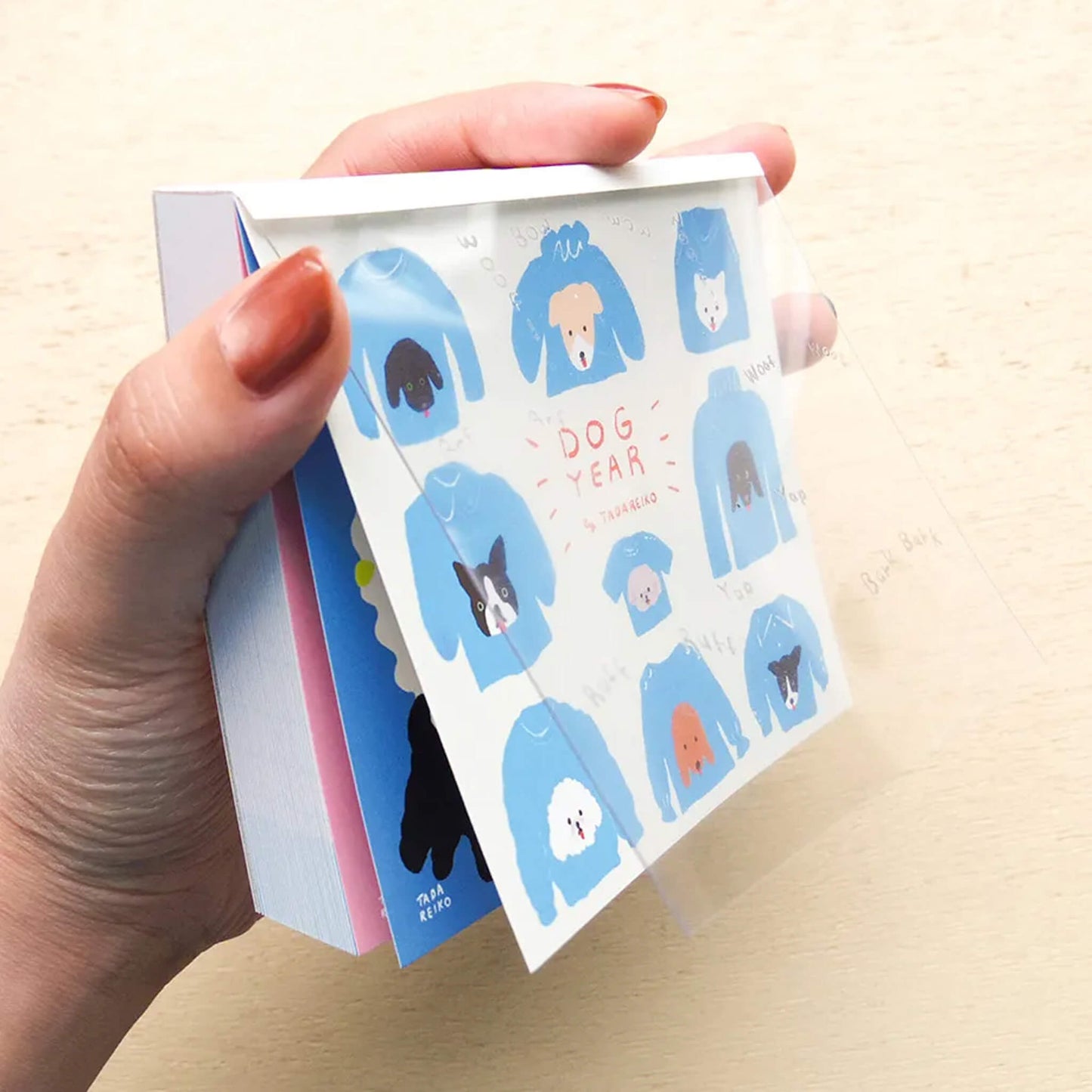 Cozyca Block Memo Pad - Dog Year - Memo Pads