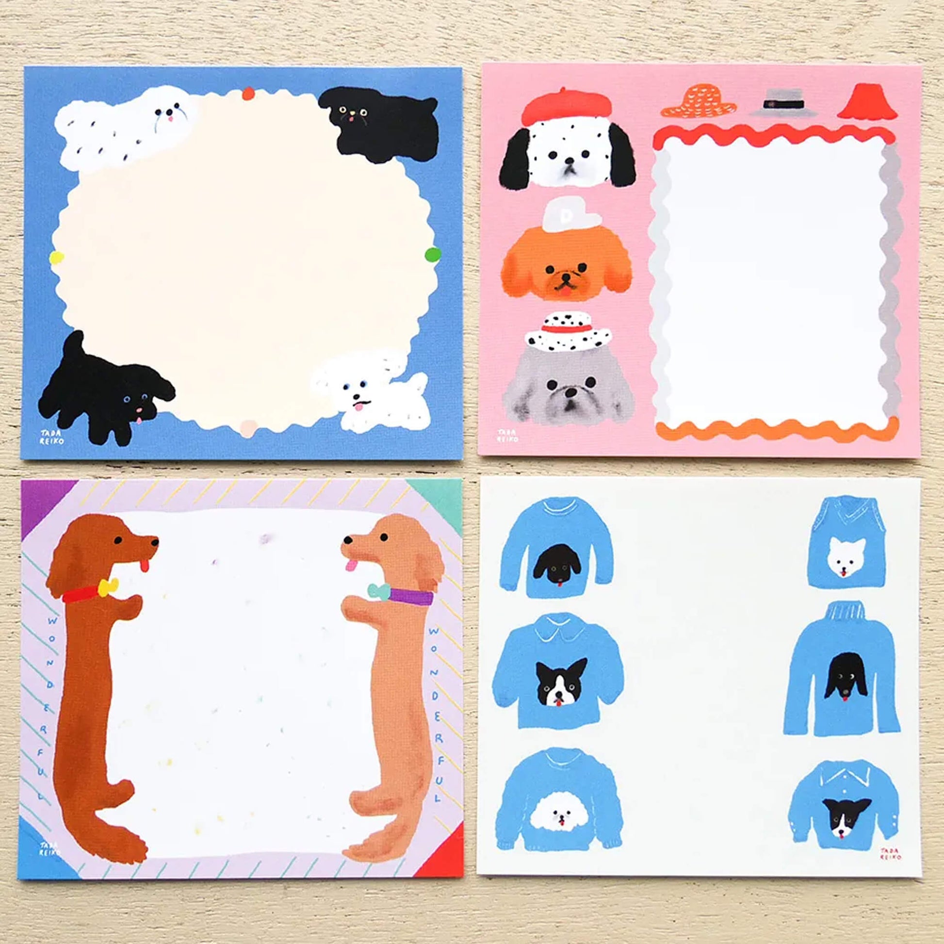 Cozyca Block Memo Pad - Dog Year - Memo Pads