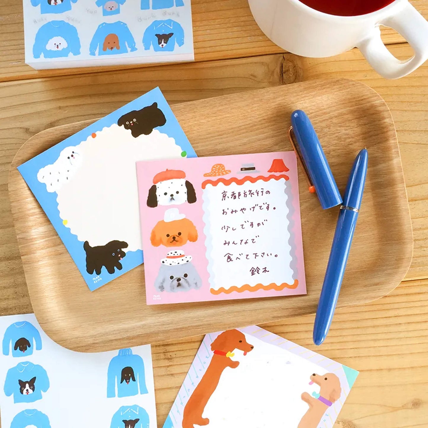 Cozyca Block Memo Pad - Dog Year - Memo Pads