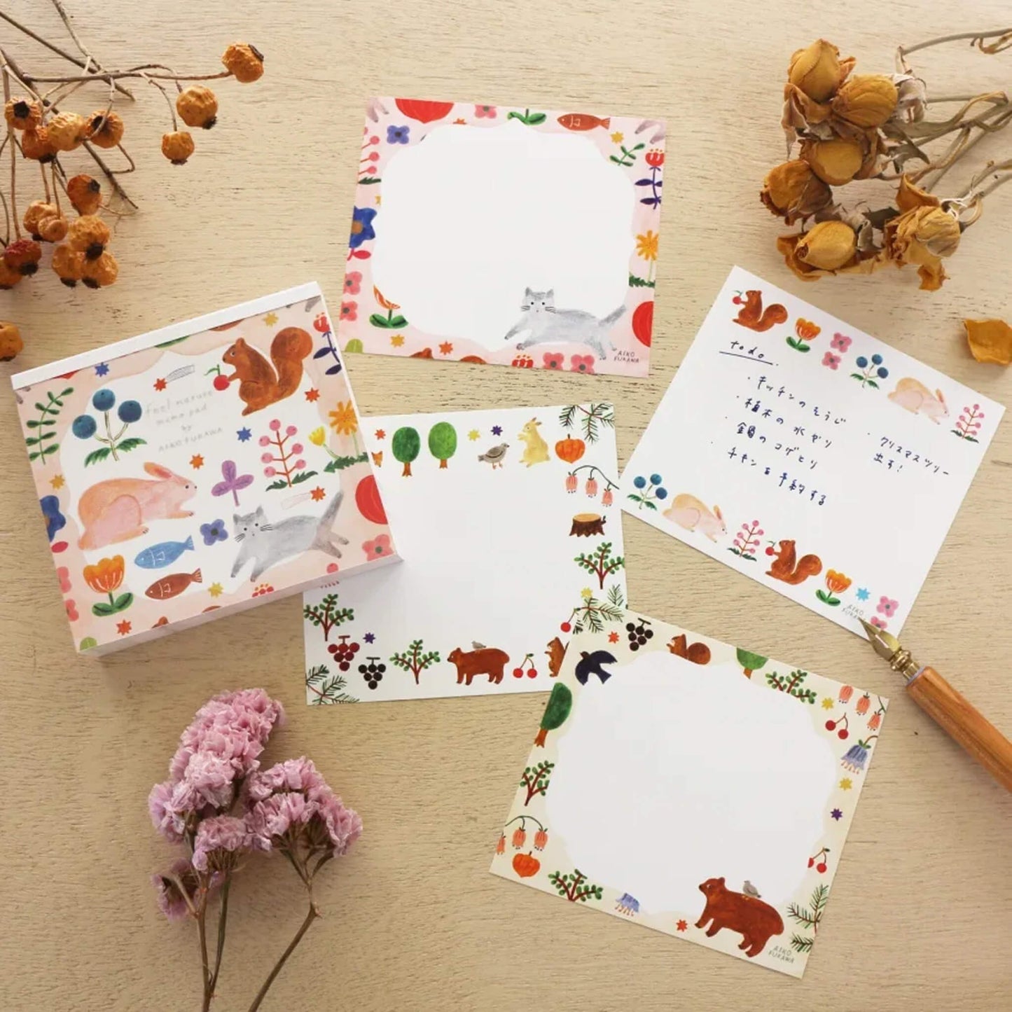 Cozyca Block Memo Pad - Feel Nature - Memo Pads