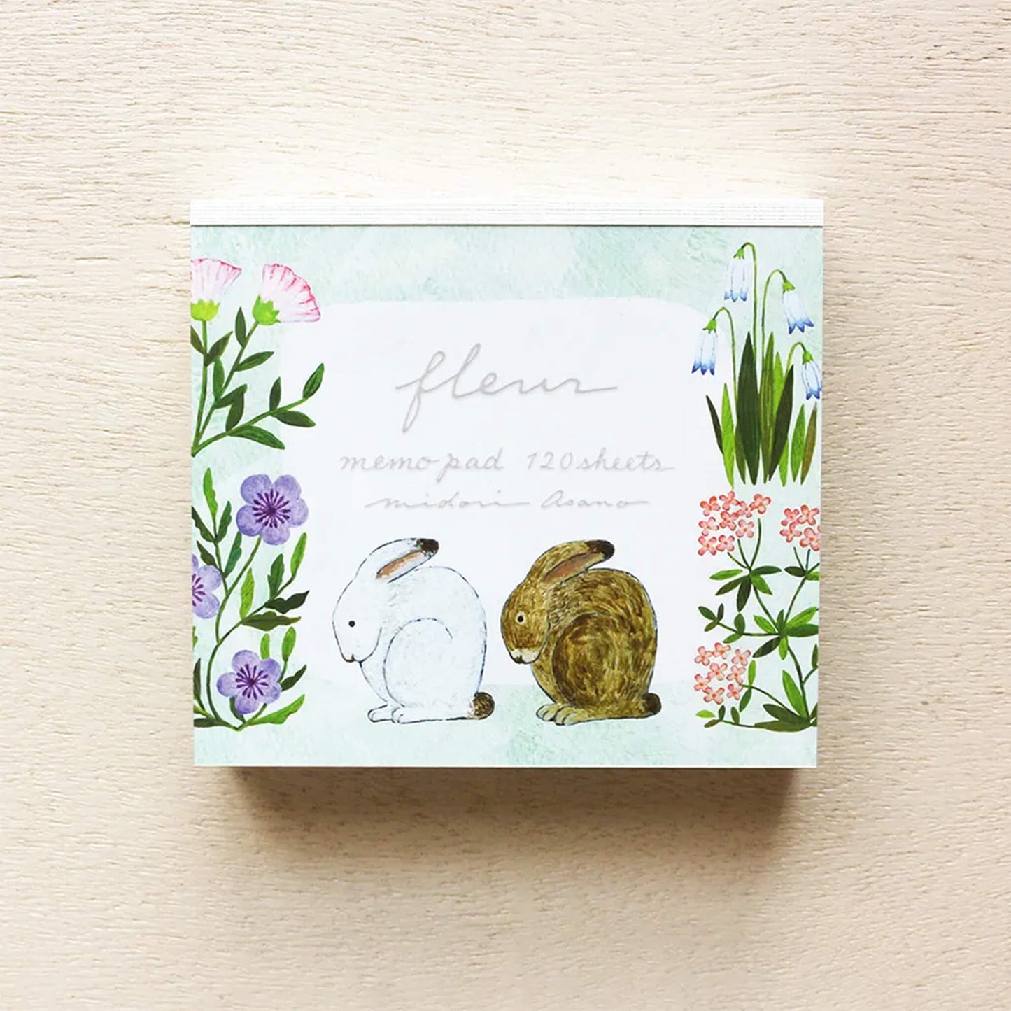 Cozyca Block Memo Pad - Fleur - Memo Pads