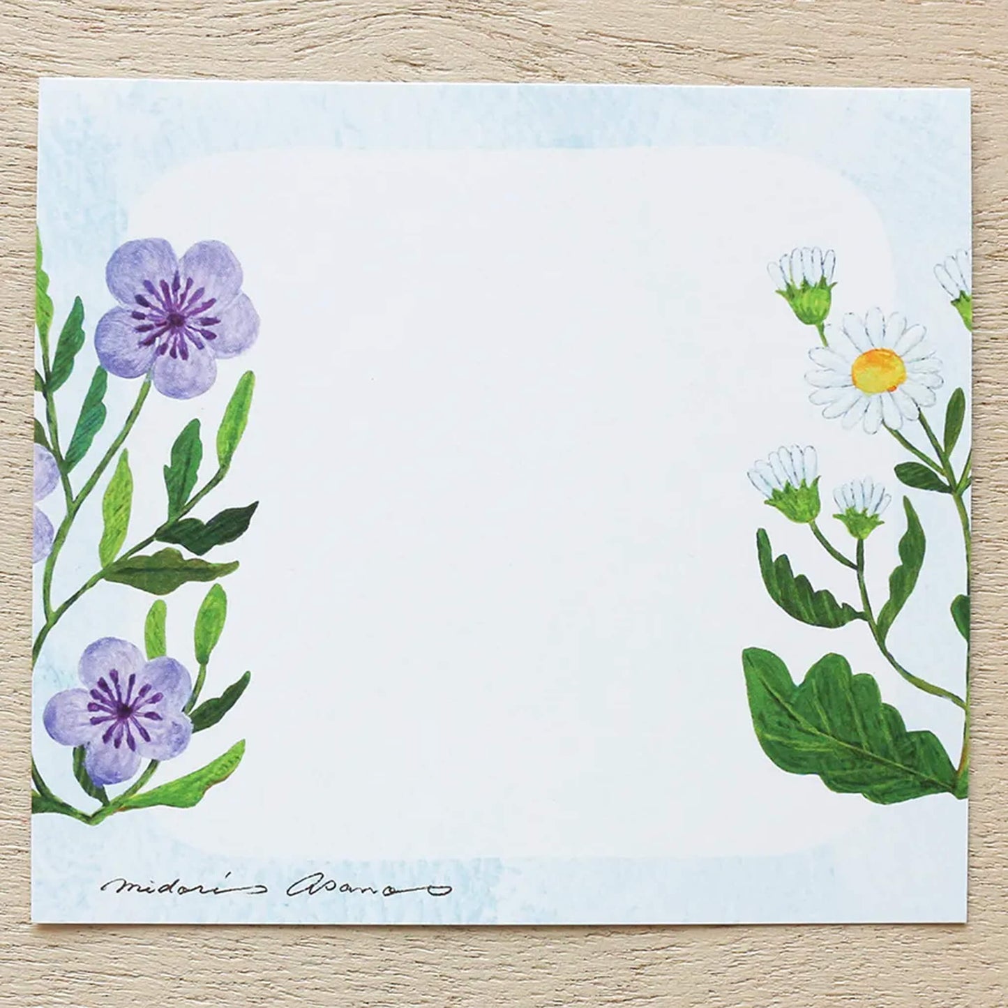 Cozyca Block Memo Pad - Fleur - Memo Pads