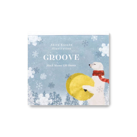 Cozyca Block Memo Pad - Groove - Memo Pads