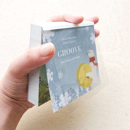Cozyca Block Memo Pad - Groove - Memo Pads