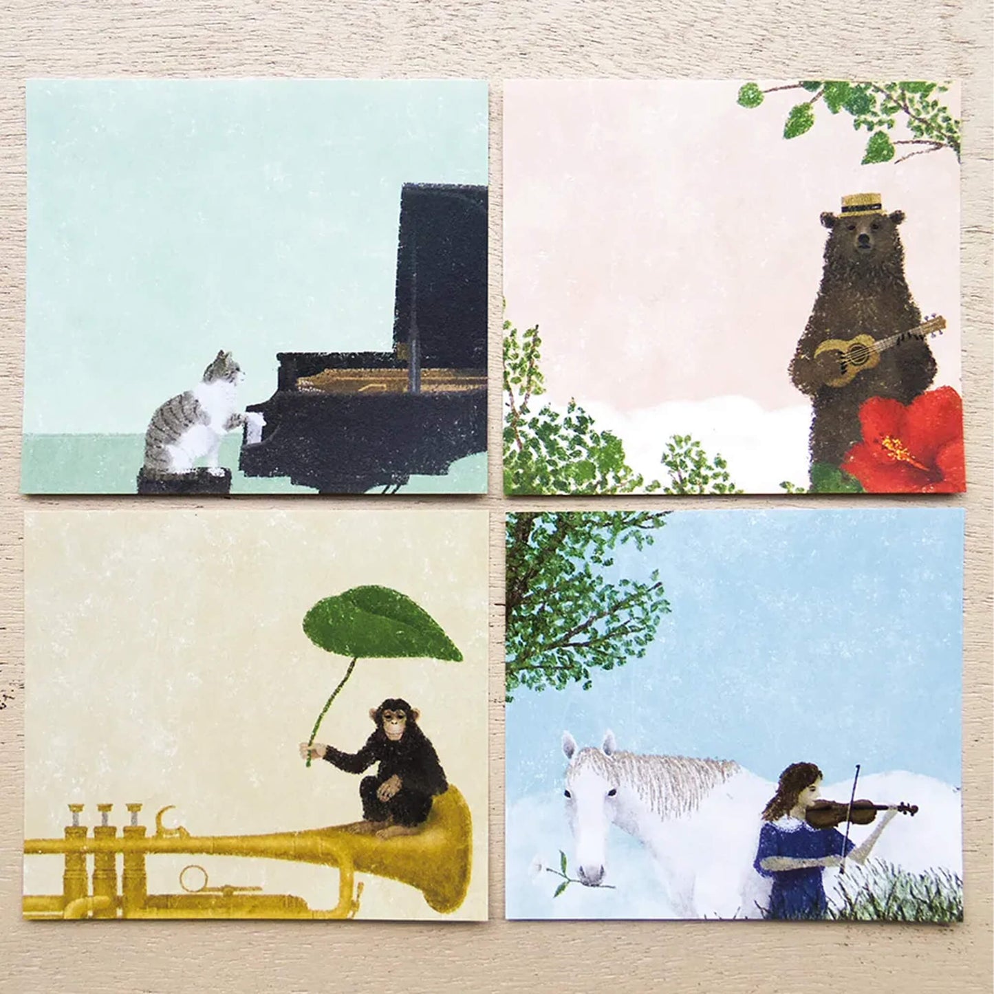 Cozyca Block Memo Pad - Humming - Memo Pads