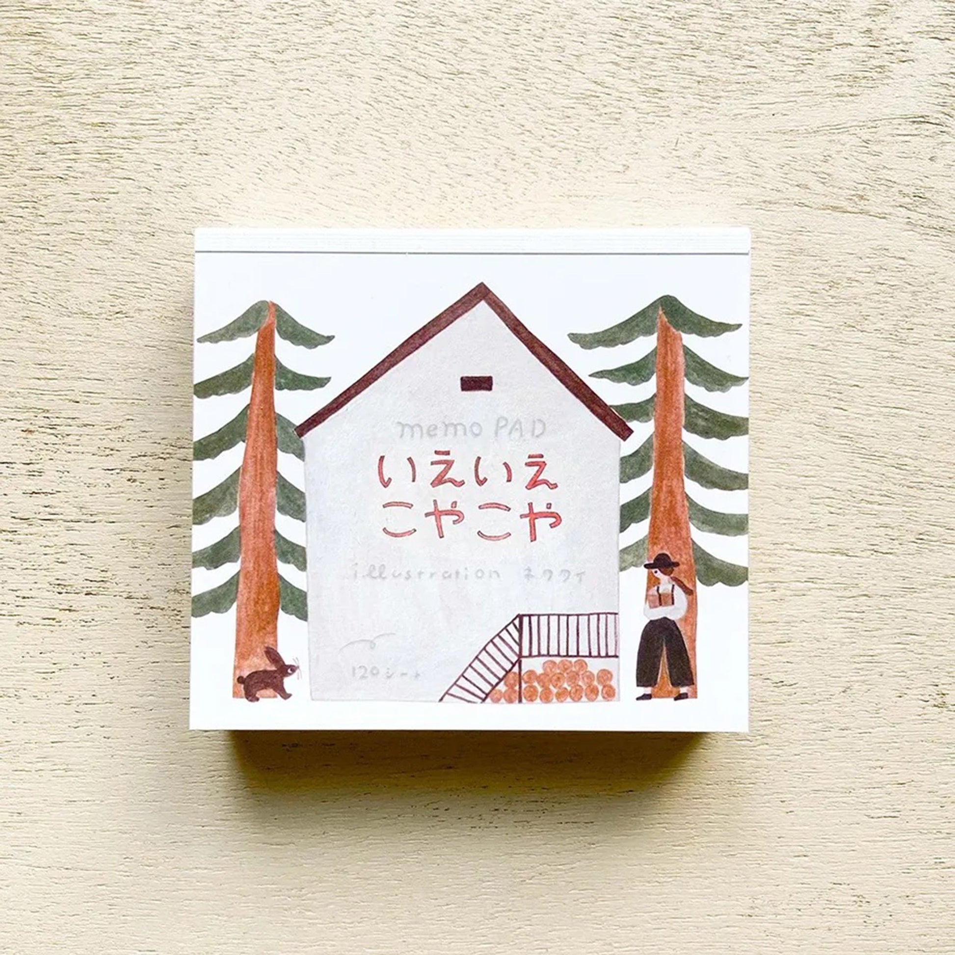 Cozyca Block Memo Pad - IEIE KOYAKOYA - Memo Pads