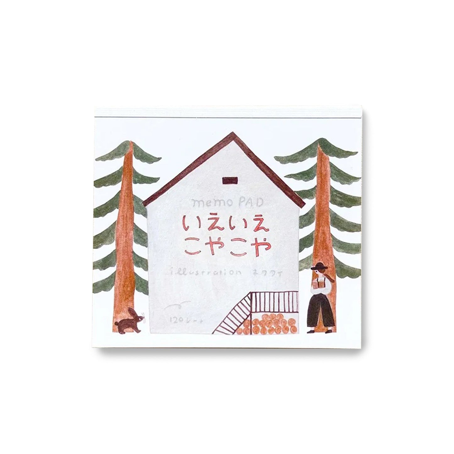 Cozyca Block Memo Pad - IEIE KOYAKOYA - Memo Pads