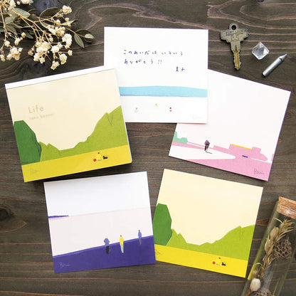 Cozyca Block Memo Pad - Life - Memo Pads