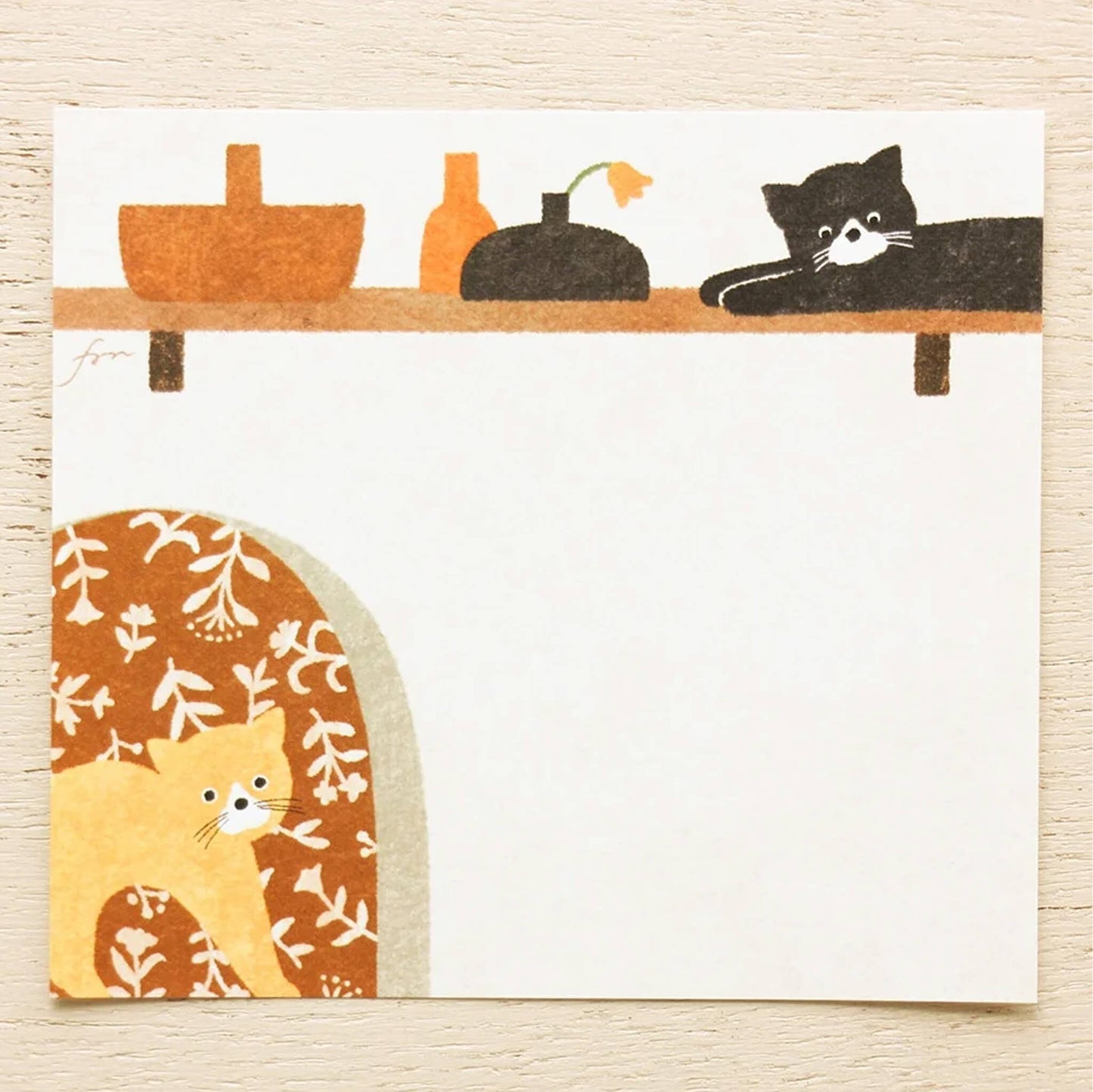 Cozyca Block Memo Pad - Meow - Memo Pads