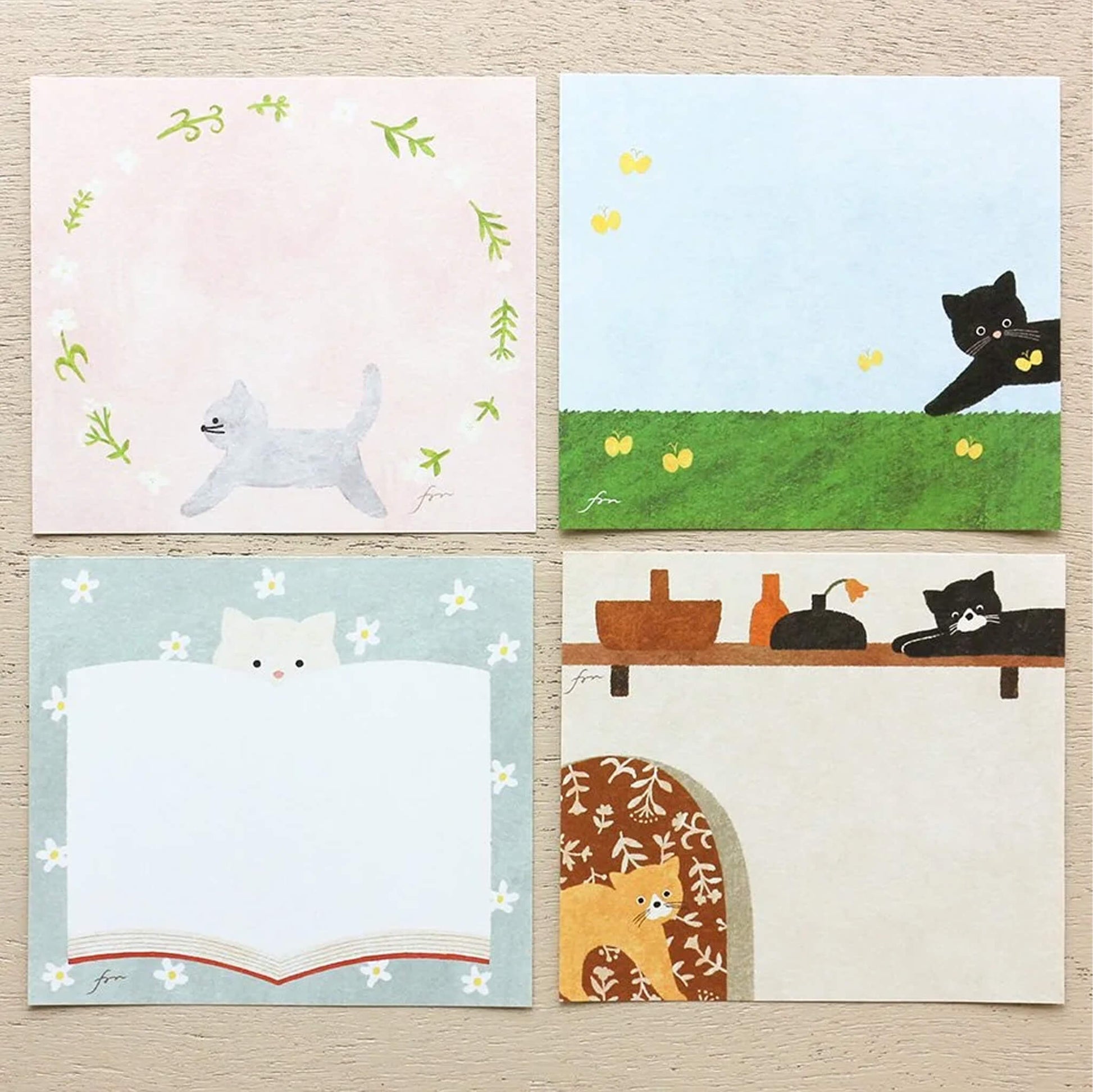 Cozyca Block Memo Pad - Meow - Memo Pads