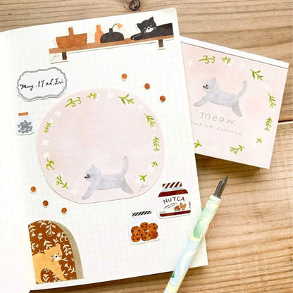 Cozyca Block Memo Pad - Meow - Memo Pads