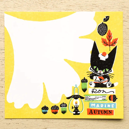 Cozyca Block Memo Pad - My Little Teo - Memo Pads