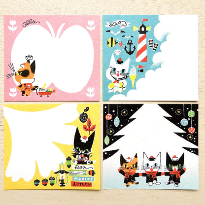 Cozyca Block Memo Pad - My Little Teo - Memo Pads